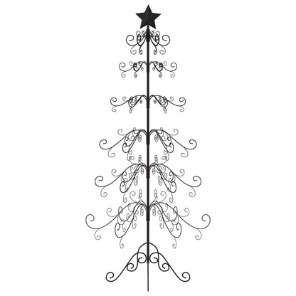 Metall-Weihnachtsbaum für Dekorationen Schwarz 215 cm - Pazzar.ch