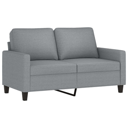 2-Sitzer-Sofa Hellgrau 120 cm Stoff - Pazzar.ch