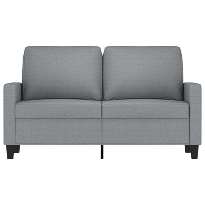 2-Sitzer-Sofa Hellgrau 120 cm Stoff - Pazzar.ch