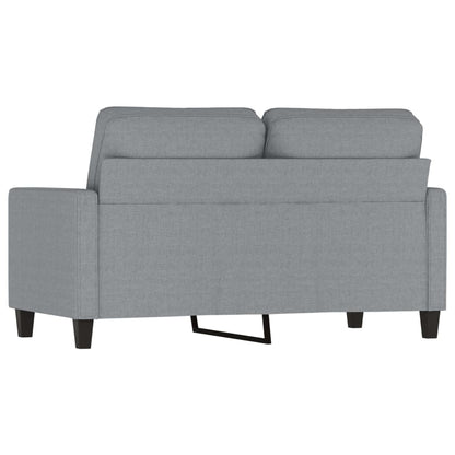 2-Sitzer-Sofa Hellgrau 120 cm Stoff - Pazzar.ch