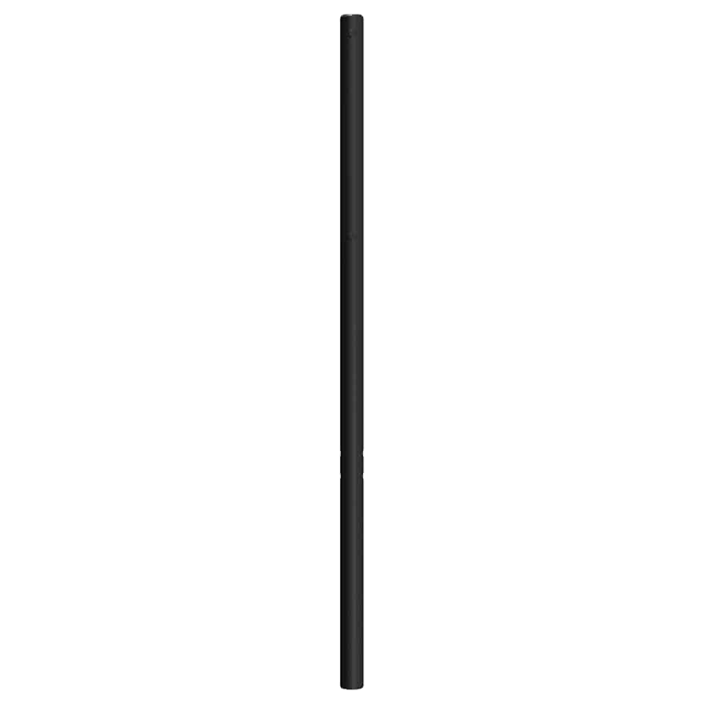 Kopfteil Metall Schwarz 180 cm