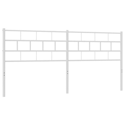 Kopfteil Metall Weiß 180 cm