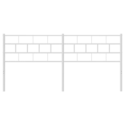 Kopfteil Metall Weiß 180 cm