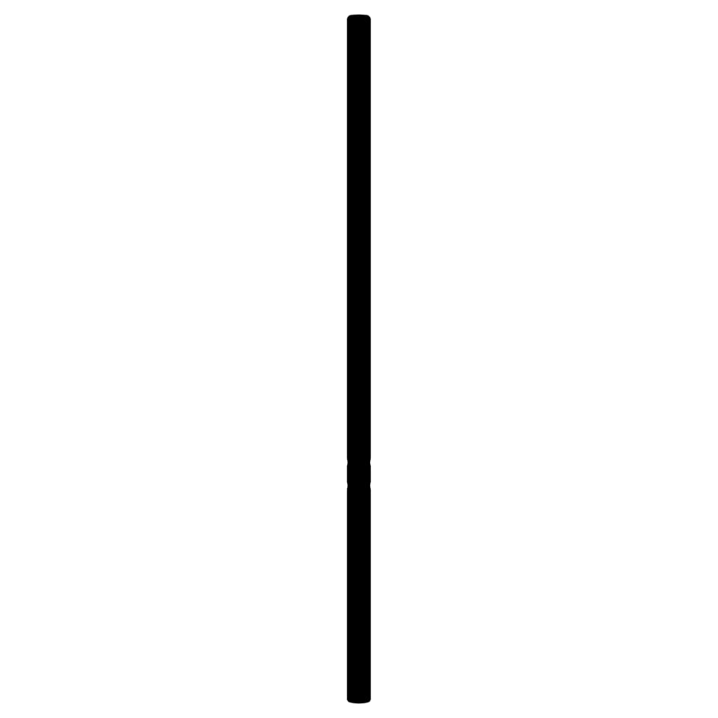 Kopfteil Metall Schwarz 193 cm