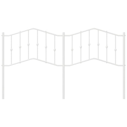 Kopfteil Metall Weiß 180 cm