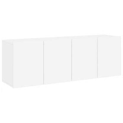 TV-Wandschränke 2 Stk. Weiß 60x30x41 cm - Pazzar.ch