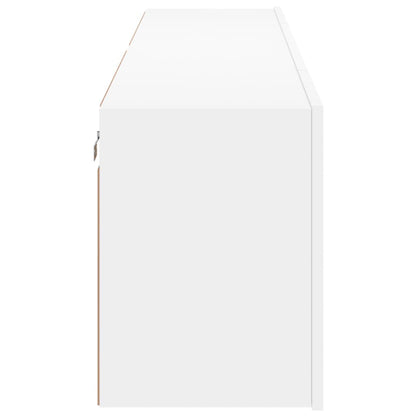 TV-Wandschränke 2 Stk. Weiß 80x30x41 cm - Pazzar.ch