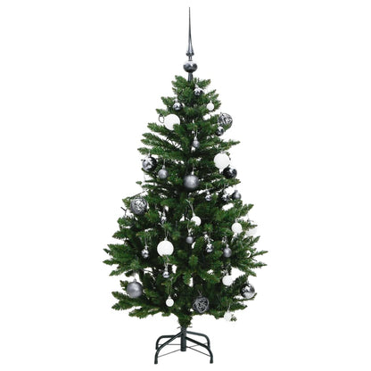 Künstlicher Weihnachtsbaum Klappbar 150 LEDs & Kugeln 150 cm - Pazzar.ch