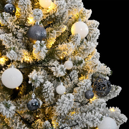 Künstlicher Weihnachtsbaum Klappbar 300 LEDs & Kugeln 270 cm - Pazzar.ch