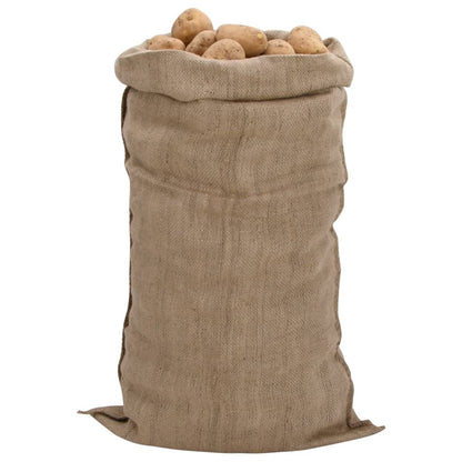 Jutesäcke 30 Stk. 65x135 cm 100% Jute 340 g/m² - Pazzar.ch