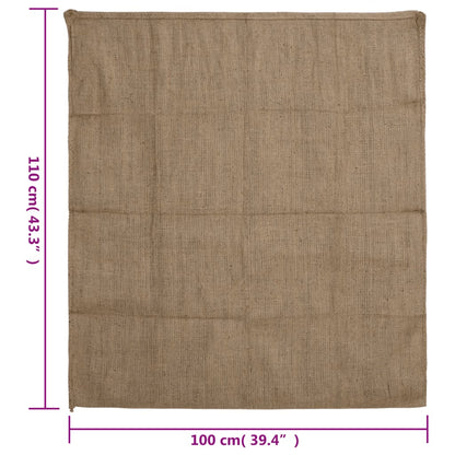 Jutesäcke 30 Stk. 100x110 cm 100% Jute 340 g/m² - Pazzar.ch