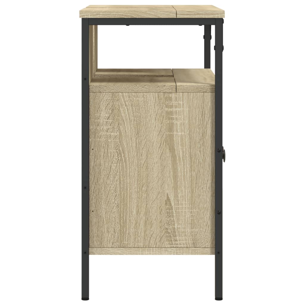 Waschbeckenunterschrank Sonoma-Eiche 60x30x60 cm Holzwerkstoff - Pazzar.ch