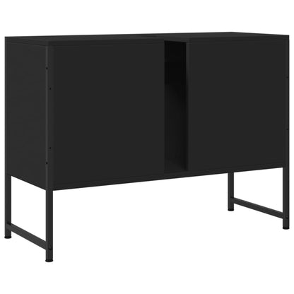 Waschbeckenunterschrank Schwarz 80x33x60 cm Holzwerkstoff - Pazzar.ch