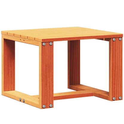 3-tlg. Garten-Lounge-Set Wachsbraun Massivholz Kiefer - Pazzar.ch