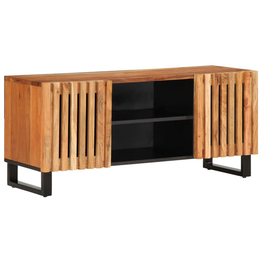 TV-Schrank 105x34x46 cm Massivholz Akazie - Pazzar.ch