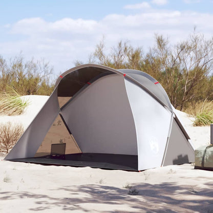 Strandzelt 2 Personen Grau Pop-Up Wasserdicht - Pazzar.ch
