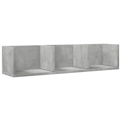 Wandschrank Betongrau 75x18x16,5 cm Holzwerkstoff - Pazzar.ch