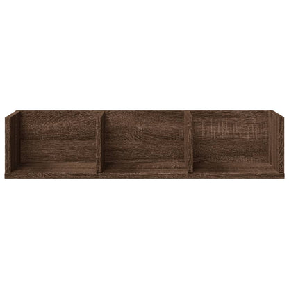 Wandschränke 2 Stk. Eichen-Optik 75x18x16,5 cm Holzwerkstoff - Pazzar.ch
