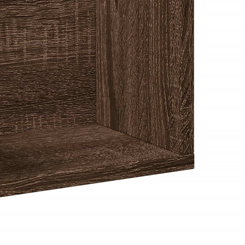 Wandschränke 2 Stk. Eichen-Optik 75x18x16,5 cm Holzwerkstoff - Pazzar.ch