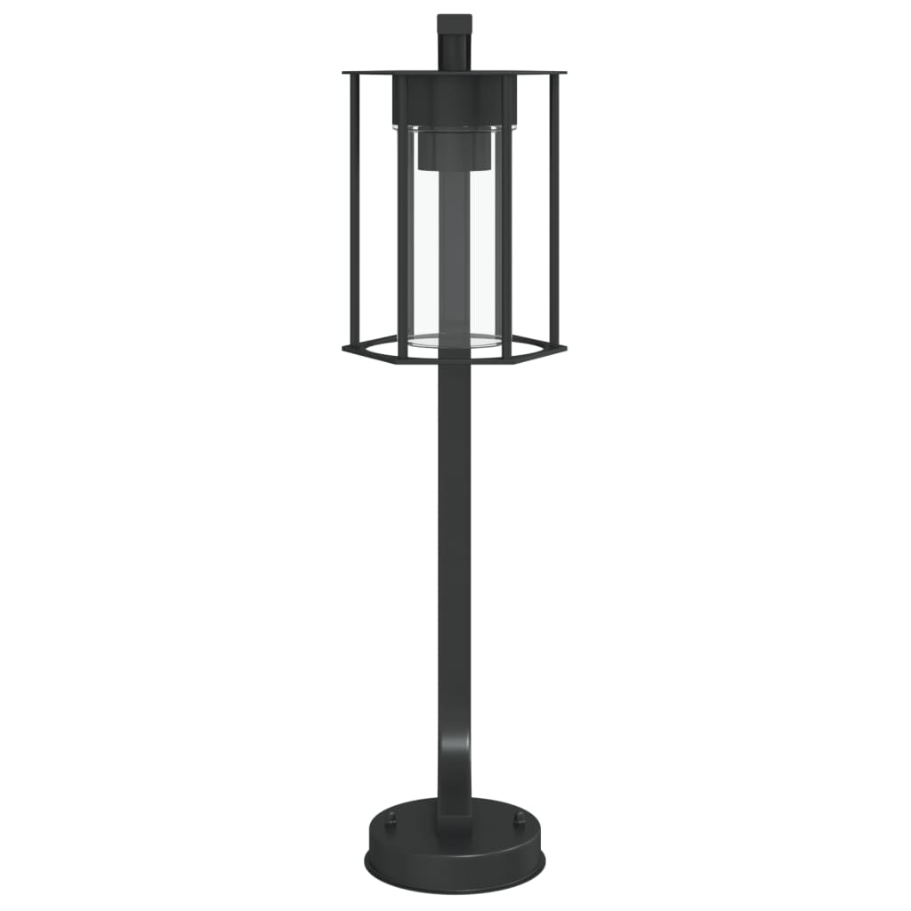 Wegeleuchten 3 Stk. Schwarz 60 cm Edelstahl - Pazzar.ch