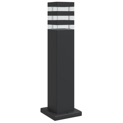 Wegeleuchte Schwarz 50 cm Aluminium - Pazzar.ch