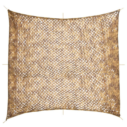 Tarnnetz mit Aufbewahrungstasche 416x402 cm Sandfarbe - Pazzar.ch