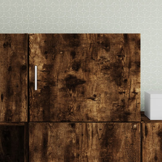 Wandschrank Räuchereiche 50x42,5x40 cm Holzwerkstoff - Pazzar.ch