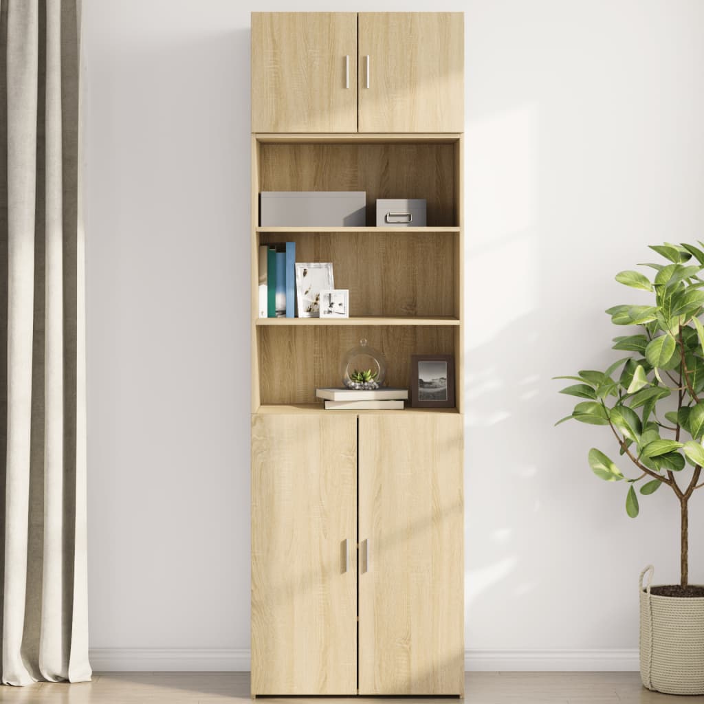 Wandschrank Sonoma-Eiche 70x42,5x40 cm Holzwerkstoff - Pazzar.ch