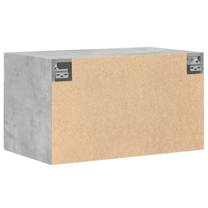 Wandschrank Betongrau 70x42,5x40 cm Holzwerkstoff - Pazzar.ch