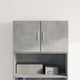 Wandschrank Betongrau 70x42,5x40 cm Holzwerkstoff