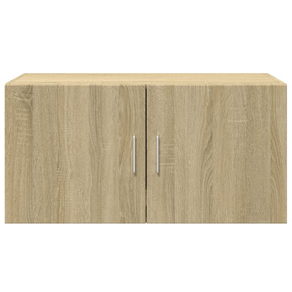 Wandschrank Sonoma-Eiche 80x42,5x40 cm Holzwerkstoff - Pazzar.ch