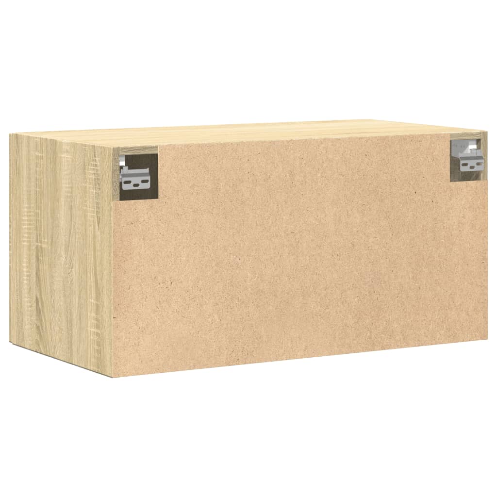 Wandschrank Sonoma-Eiche 80x42,5x40 cm Holzwerkstoff - Pazzar.ch