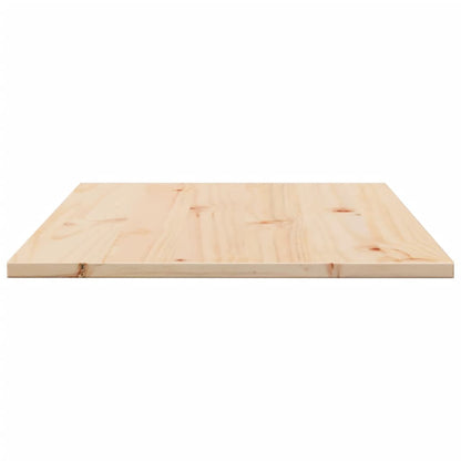 Tischplatte 80x50x1,7 cm Rechteckig Massivholz Kiefer - Pazzar.ch