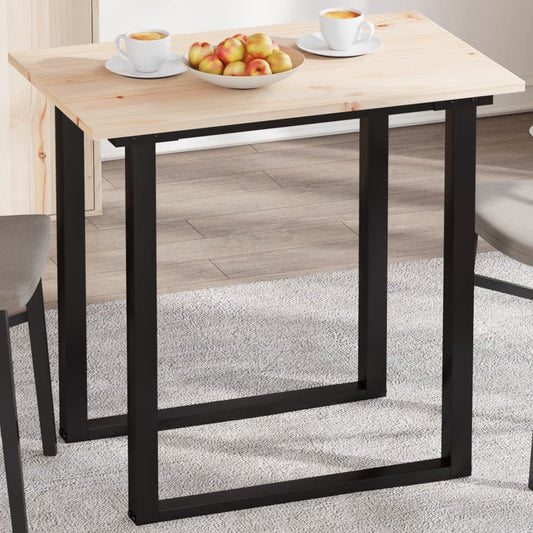 Tischplatte 80x50x1,7 cm Rechteckig Massivholz Kiefer - Pazzar.ch