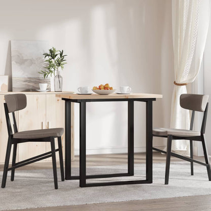 Tischplatte 80x50x2,5 cm Rechteckig Massivholz Kiefer - Pazzar.ch