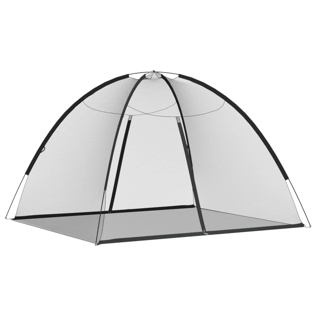 Moskito-Netzzelt Mongolisch 220 Schwarz 200x180x135 cm