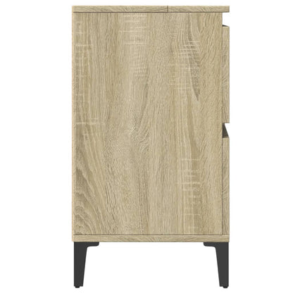 Waschbeckenunterschrank Sonoma-Eiche 80x33x60 cm Holzwerkstoff - Pazzar.ch