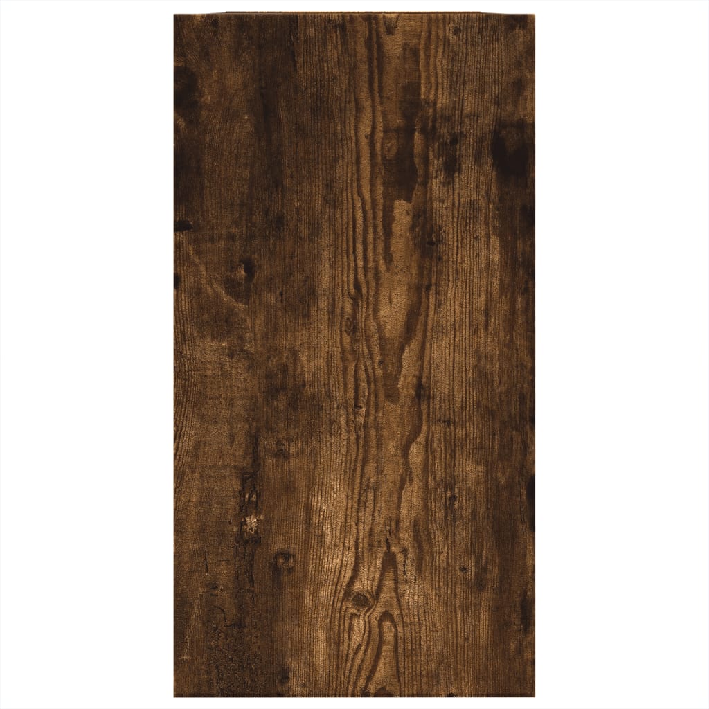 Waschbeckenschrank Räuchereiche 63x29x55 cm Holzwerkstoff - Pazzar.ch
