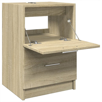 Waschbeckenunterschrank Sonoma-Eiche 40x37x59 cm Holzwerkstoff - Pazzar.ch