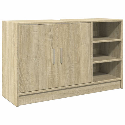 Waschbeckenunterschrank Sonoma-Eiche 90x29x55 cm Holzwerkstoff - Pazzar.ch