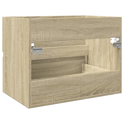 Waschbeckenunterschrank Sonoma-Eiche 60x38,5x45cm Holzwerkstoff - Pazzar.ch