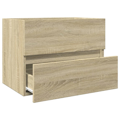 Waschbeckenunterschrank Sonoma-Eiche 60x38,5x45cm Holzwerkstoff - Pazzar.ch