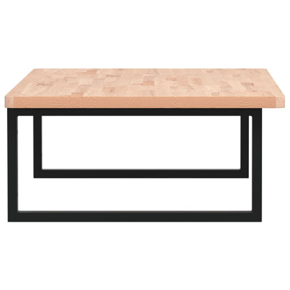 Waschbeckenregal Wandmontage Stahl und Massivholz Buche - Pazzar.ch