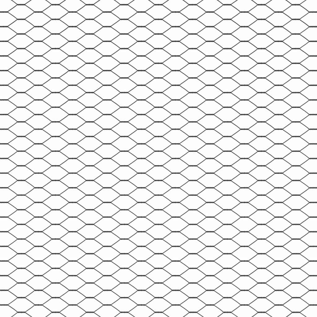 Zaun mit Pfosten Grau 0.8 x 10 m PVC-beschichteter Stahl