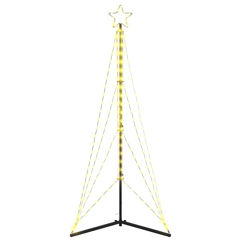 Weihnachtsbaum-Beleuchtung 363 LEDs Warmweiß 182 cm - Pazzar.ch