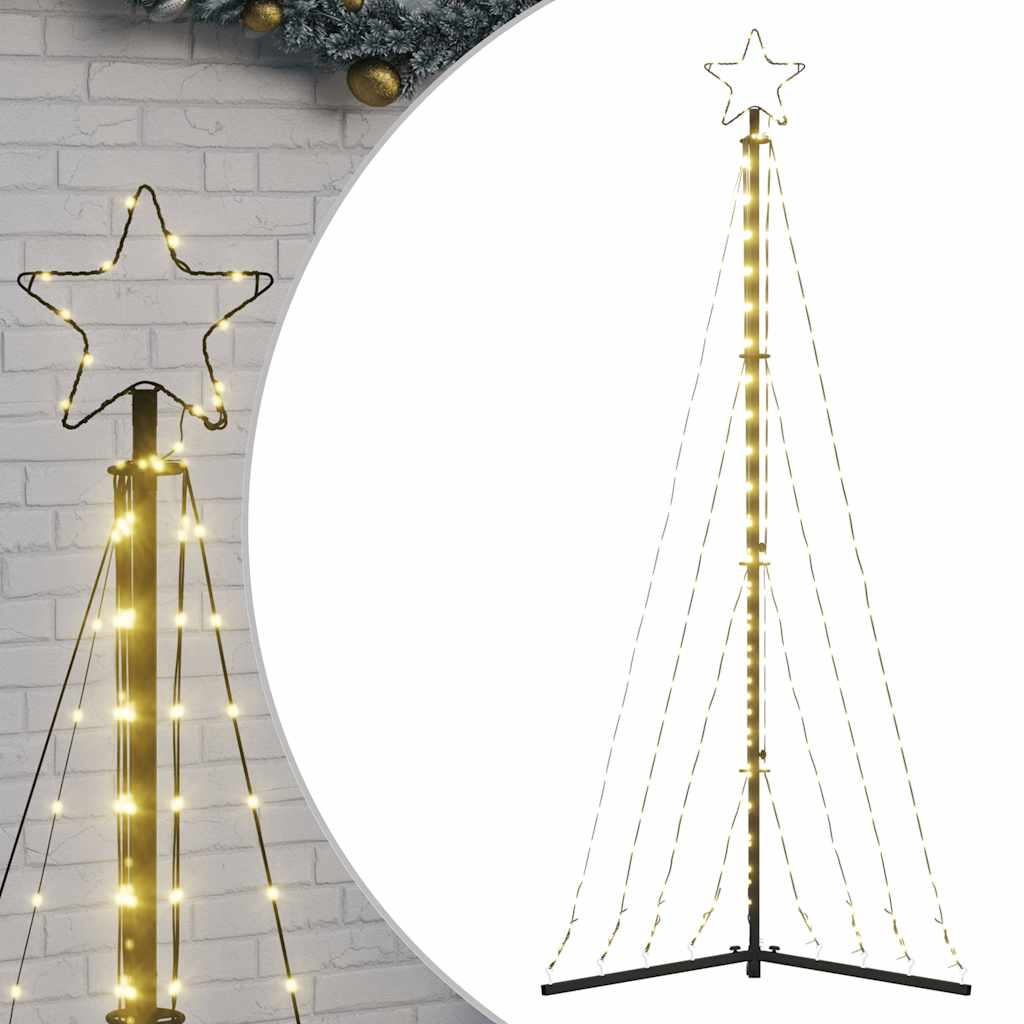 Weihnachtsbaum-Beleuchtung 339 LEDs Warmweiß 182 cm