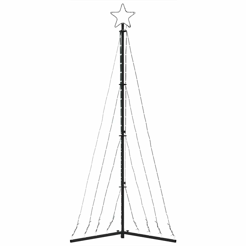 Weihnachtsbaum-Beleuchtung 339 LEDs Kaltweiß 182 cm - Pazzar.ch