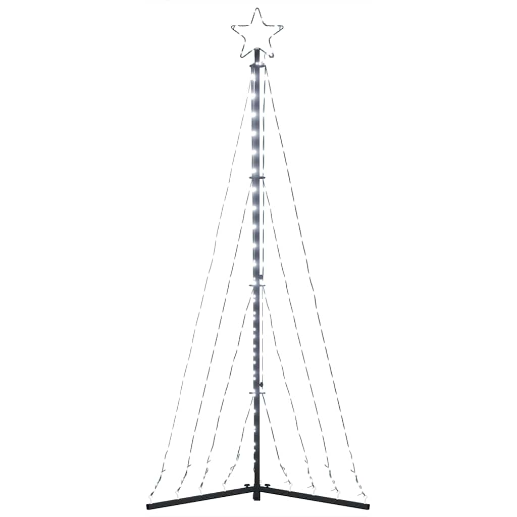 Weihnachtsbaum-Beleuchtung 339 LEDs Kaltweiß 182 cm - Pazzar.ch