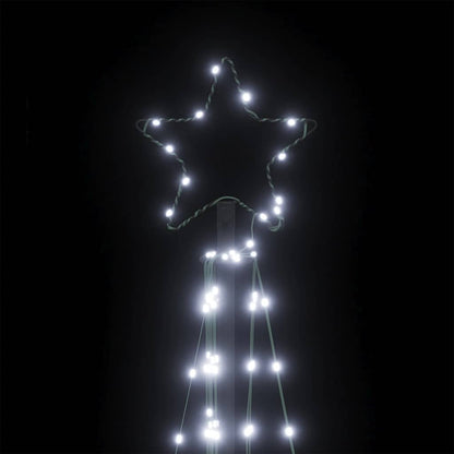 Weihnachtsbaum-Beleuchtung 339 LEDs Kaltweiß 182 cm - Pazzar.ch