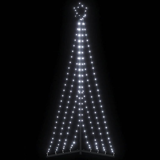 Weihnachtsbaum-Beleuchtung 339 LEDs Kaltweiß 182 cm - Pazzar.ch